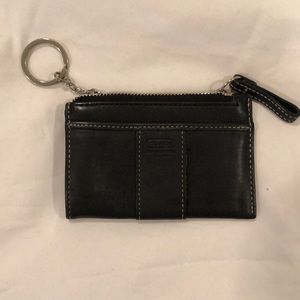 Coach key chain wallet